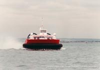 AP1-88 hovercraft at Ryde hoverport -  (credit: The <a href='http://www.hovercraft-museum.org/' target='_blank'>Hovercraft Museum Trust</a>).